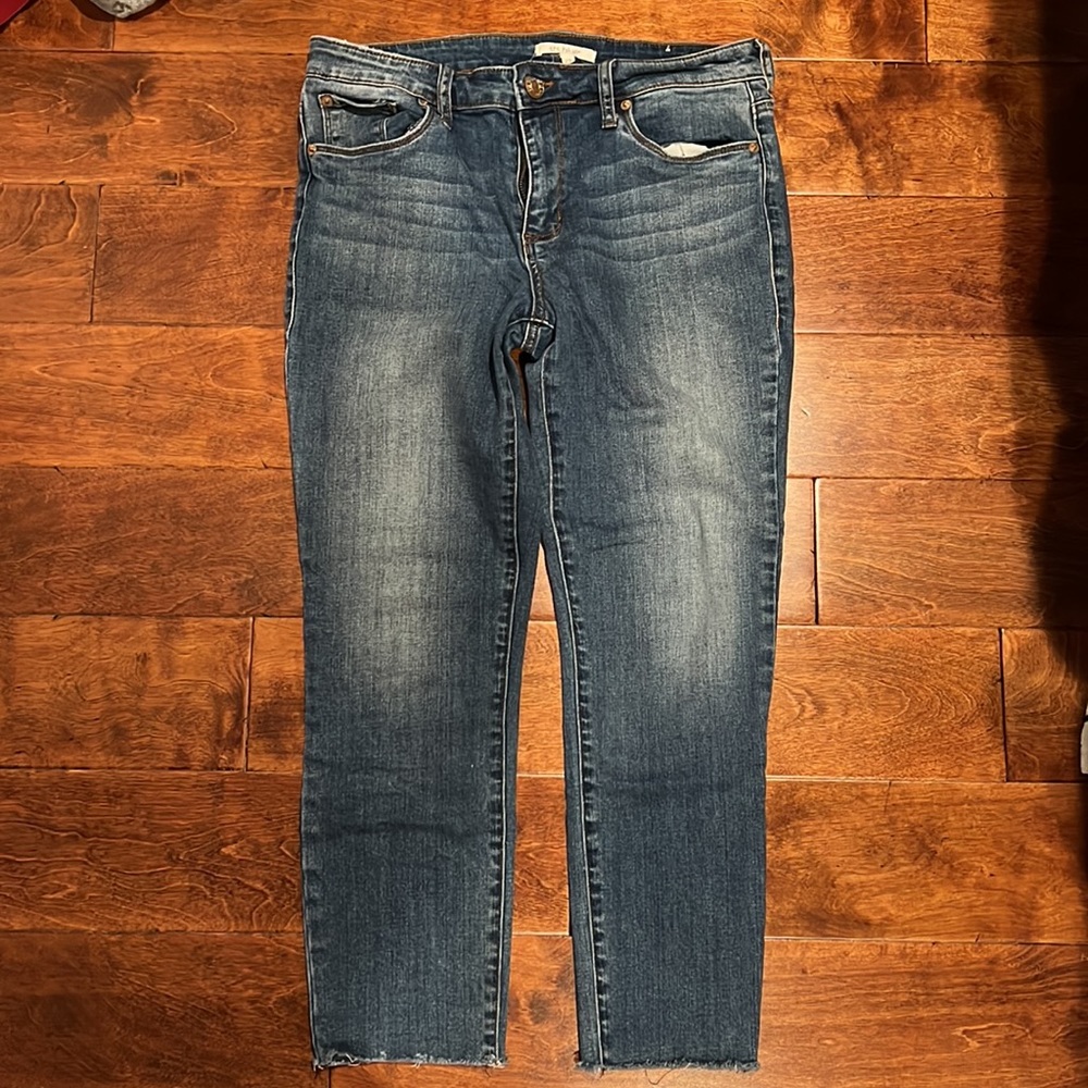 Ankle crop / Mid rise